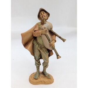 Vintage Fontanini 1983 Bagpiper Josiah 5" Nativity Figure Depose Italy #103